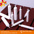 D19mm white plastic tube with twist off